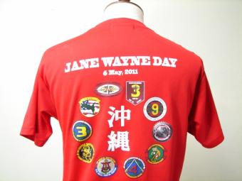 JANE WAYNE DAY記念Tシャツ USMC Marineイベント