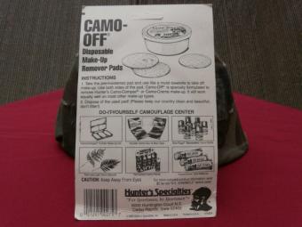 H.S. Camo CAMO-OFF Make-Up Remover Model 00275